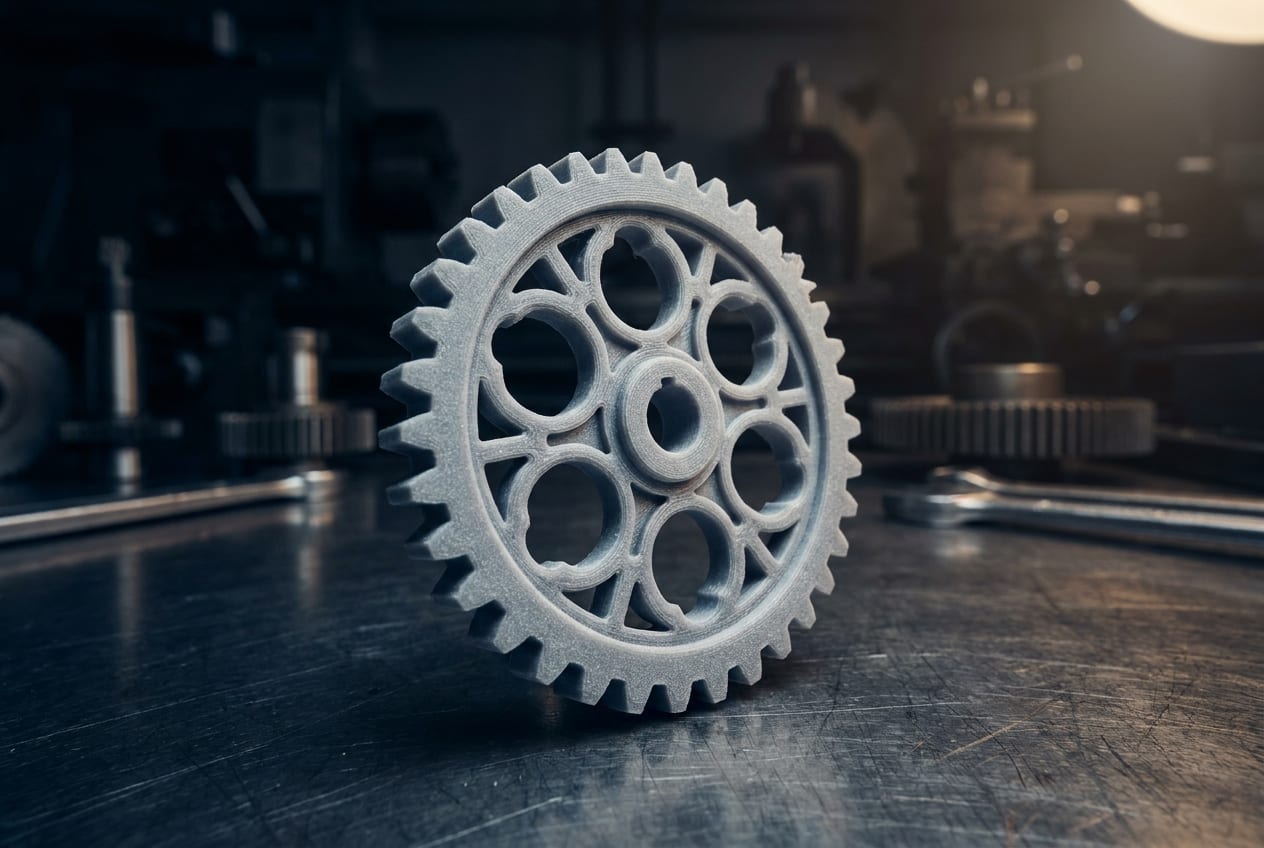 Reproduction technique d'une pièce de mécanisme ancien imprimée en 3D pour un musée